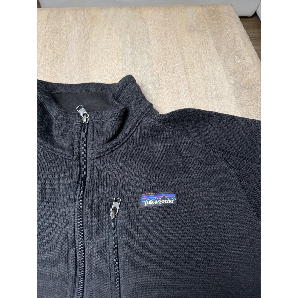 Patagonia Men's Better Sweater Fleece Jacket in Black Size Large - Picture 4 of 8